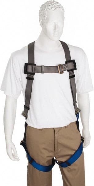 Fall Protection Harnesses: 350 Lb, Premium Quick Connect Style, Size Universal, Polyester MPN:PS-HPT-10