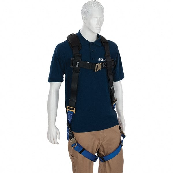 Fall Protection Harnesses: 310 Lb, Quick-Connect Style, Size X-Large, Polyester MPN:PS-HQC-40