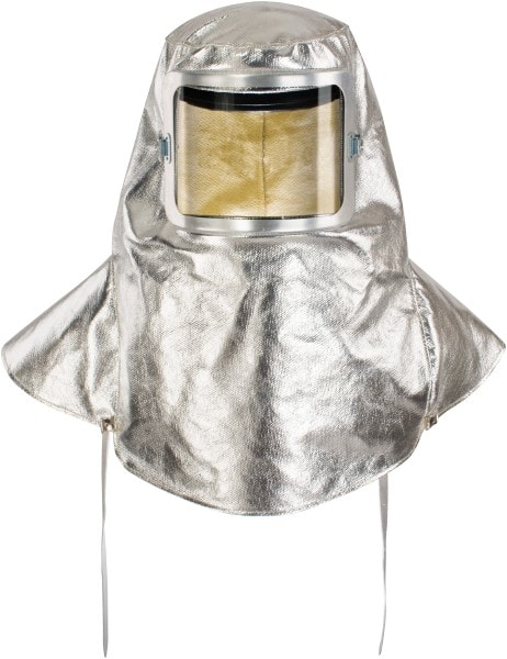 Universal Size, Aluminized Carbon Kevlar Hood MPN:AL06-CK-SIL