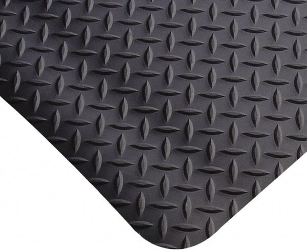 Anti-Fatigue Mat: 12' Long, 3' Wide, 11/16 Thick, Vinyl, Beveled Edges, Heavy-Duty MPN:3927709003X12