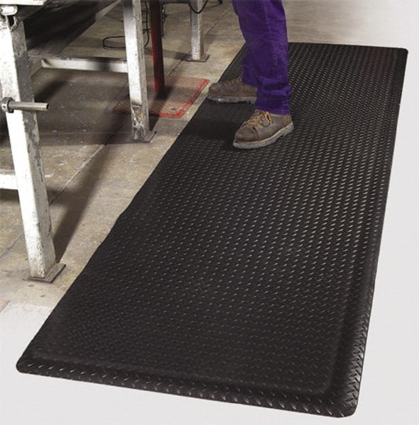 Anti-Static Floor & Table Mat: Electrically Conductive, Vinyl, 3' OAL, 2' OAW MPN:3946509002X3