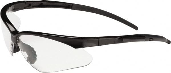 Safety Glass: Scratch-Resistant, Polycarbonate, Clear Lenses, Half-Framed MPN:47696