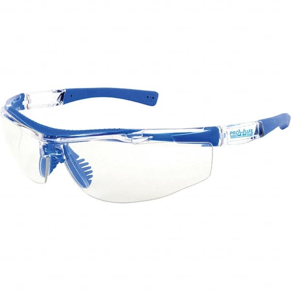 Safety Glass: Anti-Fog & Scratch-Resistant, Polycarbonate, Clear Lenses, Frameless, UV Protection MPN:PSSGRBT