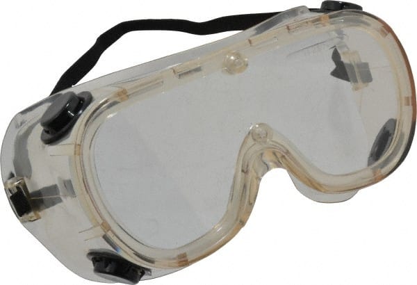 Safety Goggles: Chemical Splash, Uncoated, Clear Polycarbonate Lenses MPN:PS-4401300