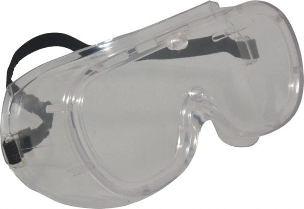 Safety Goggles: Scratch-Resistant, Clear Polycarbonate Lenses MPN:MSC-PS-63
