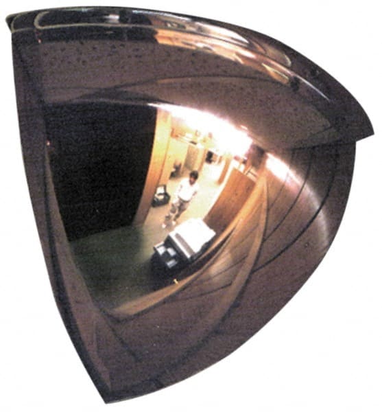 Indoor & Outdoor Quarter Dome Dome Safety, Traffic & Inspection Mirrors MPN:Q-DOME-18