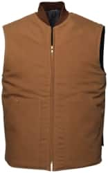 Heated Vest: Size Large, Brown, Cotton MPN:28360-3002-67-L