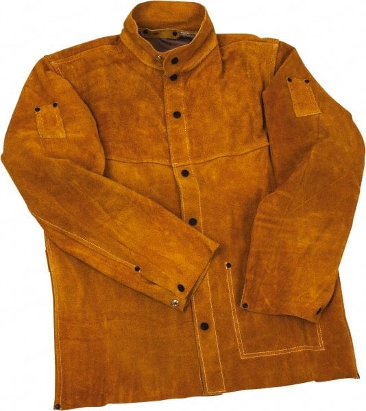 Jacket: Non-Hazardous Protection, Size Large, Leather MPN:GB2630-L