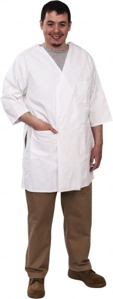 Size XL White Smock with 5 Pockets MPN:PS-725-PCW-XL