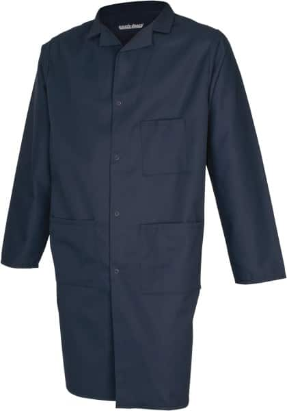 Size L Navy Blue Lab Coat MPN:PS-850PCN-L