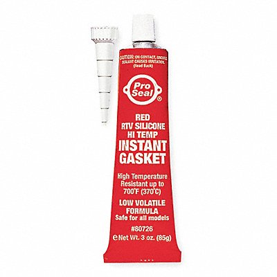 RTV Gasket Maker 3 oz Red MPN:80726