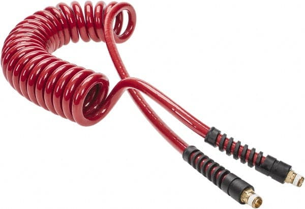 Coiled & Self Storing Hose: 3/8