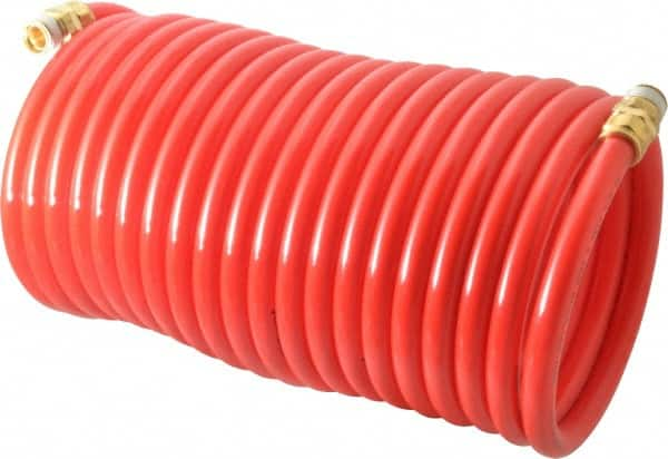 Coiled & Self Storing Hose: 3/8