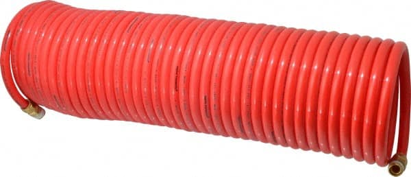 Coiled & Self Storing Hose: 3/8