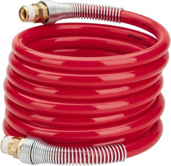 Coiled & Self Storing Hose: 1/2