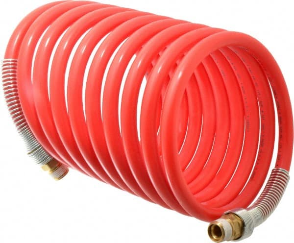 Coiled & Self Storing Hose: 1/2