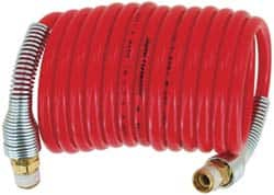 Coiled & Self Storing Hose: 1/4