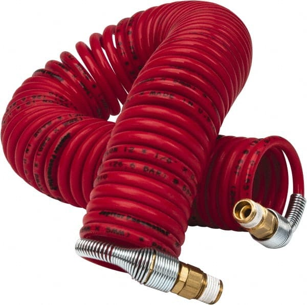 Coiled & Self Storing Hose: 1/8