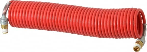 Coiled & Self Storing Hose: 3/16