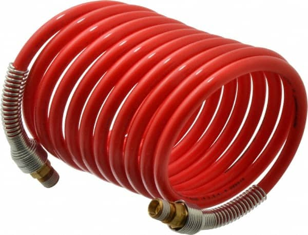 Coiled & Self Storing Hose: 5/16