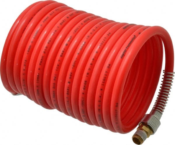 Coiled & Self Storing Hose: 5/16