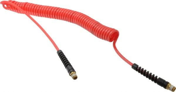 Coiled & Self Storing Hose: 3/16