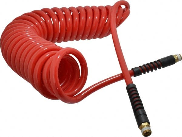 Coiled & Self Storing Hose: 3/8