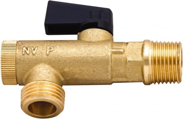 Filter Manual Ball Valve: 3/8 x 1/2