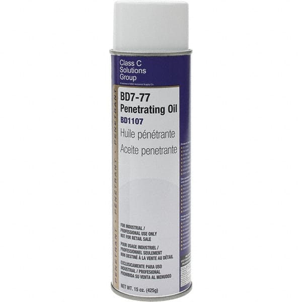 Penetrant & Lubricant: 20 oz Aerosol Can MPN:BD1107-1