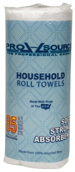 Paper Towels: Perforated Roll, 30 Rolls, 2 Ply, White MPN:40760282