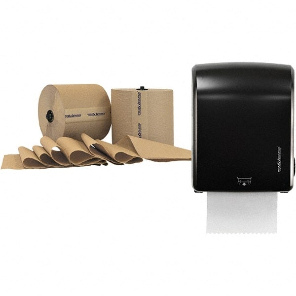 Paper Towel & Dispenser Set with 3 Cases of (6) Rolls per Case of 1-Ply Natural Paper Towels MPN:4807075/4807810