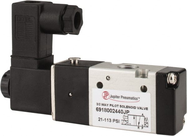 Stacking Solenoid Valve: Internal Pilot, 3-Way, 2 Position, Spring Return MPN:6918002440PRO