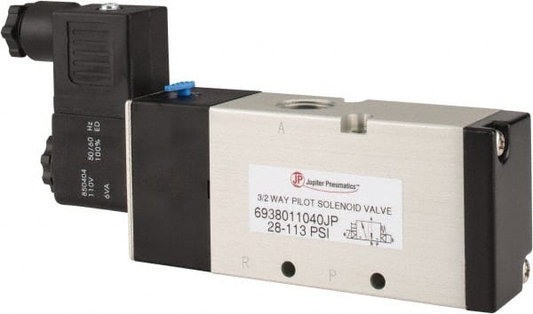 Stacking Solenoid Valve: Internal Pilot, 3-Way, 2 Position, Spring Return MPN:6938011040PRO