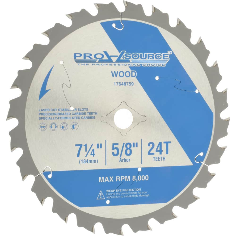 Wet & Dry Cut Saw Blade: 7-1/4