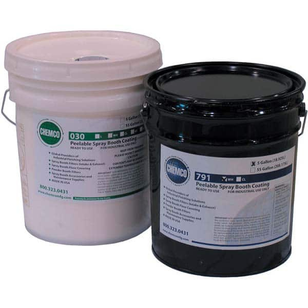 Strippable & Peelable Coatings, Composition: Water Based , Color: White  MPN:PRO05L030WH