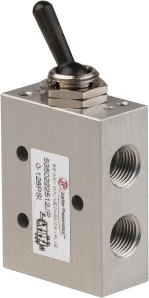 5-Way & 2-Position Air Valve: Toggle & Manual Actuator MPN:5350222512PRO