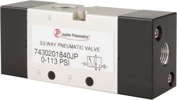 3-Way & 2-Position NC Air Valve: Pneumatic Double Acting Actuator MPN:7430201840PRO