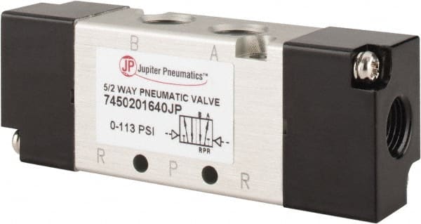 5-Way & 2-Position Air Valve: Pneumatic Double Acting Actuator MPN:7450201640PRO