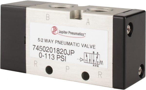 5-Way & 2-Position Air Valve: Pneumatic Actuator MPN:7450201820PRO