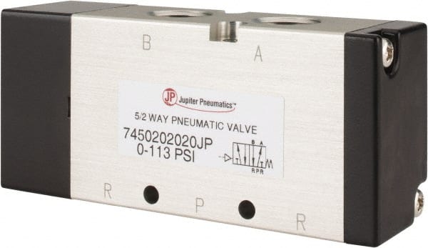 5-Way & 2-Position Air Valve: Pneumatic Actuator MPN:7450202020PRO