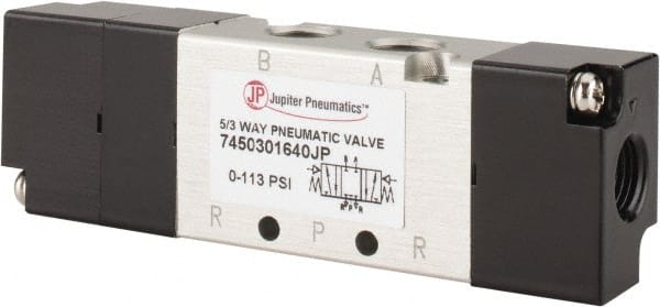 5-Way & 3-Position Air Valve: Pneumatic Double Acting Actuator MPN:7450301640PRO