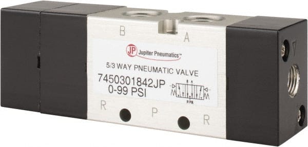 5-Way & 3-Position Exhaust Center Air Valve: Pneumatic Double Acting Actuator MPN:7450301842PRO