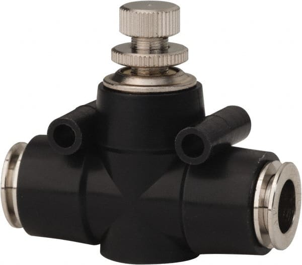 Air Flow Control Valve: In-Line, 3/8