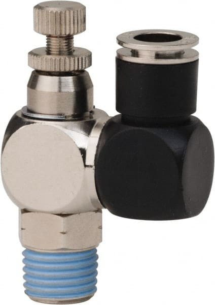 Air Flow Control Valve: Flow Control Offset Inline, 5/16