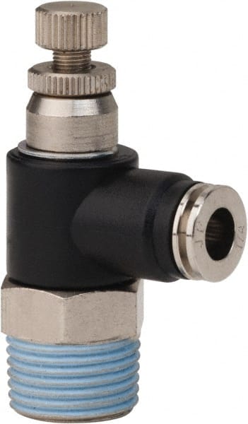 Air Flow Control Valve: Right Angle, 1/4