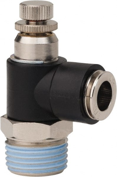 Air Flow Control Valve: Right Angle, 3/8