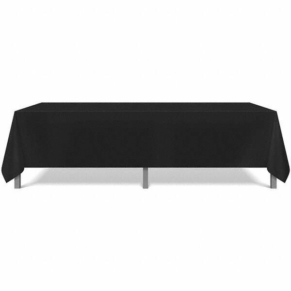 Tablecloths, Width (Inch): 52  MPN:PTL-52X114BLACK