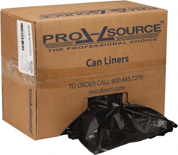 Trash Bags: 56 gal, 2 mil, 100 Pack MPN:PSM4761FB