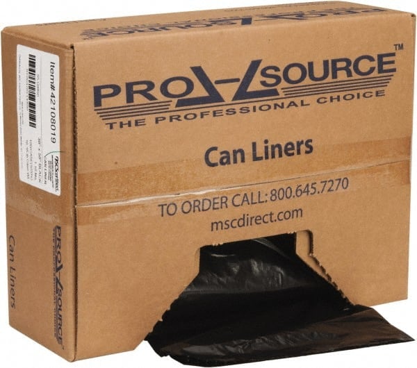 Trash Bags: 60 gal, 1.1 mil, 100 Pack MPN:PSRST3858XHB