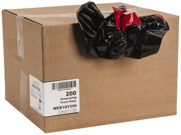 Household Trash Bags: 30 gal, 1.2 mil, 200 Pack MPN:MSC 60251584